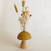 Large Mushroom Vase - Mid Modern Base