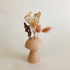 Small Mushroom Vase - Mid Modern Base