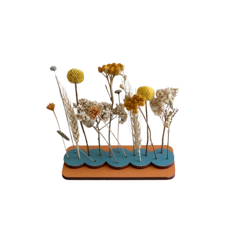Bloom Stand (Circles) - Dried Flower Art