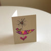 Mod Flower Folded Card