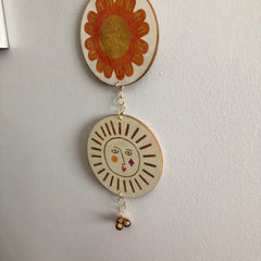 Happy Hanging Modern Mobile - El Sol Mocha