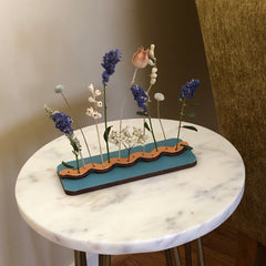 Bloom Stand (Squiggle) - Dried Flower Art