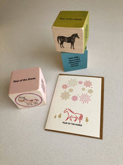2026 Year of the Horse Zodiac Block