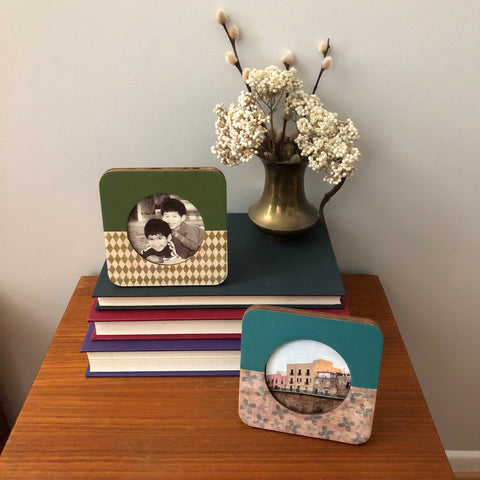 Wood Photo + Art Frame - Round