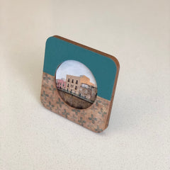 Wood Photo + Art Frame - Round