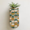 Groovy Skinny Pocket Wall Planter Vase