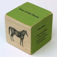 Zodiac Blocks - Vintage Animals