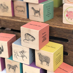 Zodiac Blocks - Vintage Animals