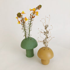 Large Mushroom Vase - Tall Base