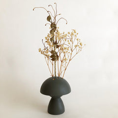 Small Mushroom Vase - Mid Modern Base