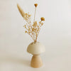 Small Mushroom Vase - Mid Modern Base