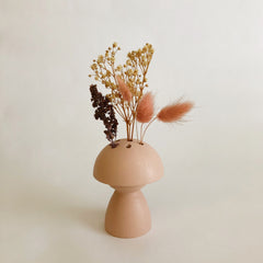 Small Mushroom Vase - Mid Modern Base