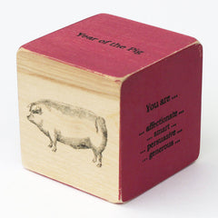Zodiac Blocks - Vintage Animals