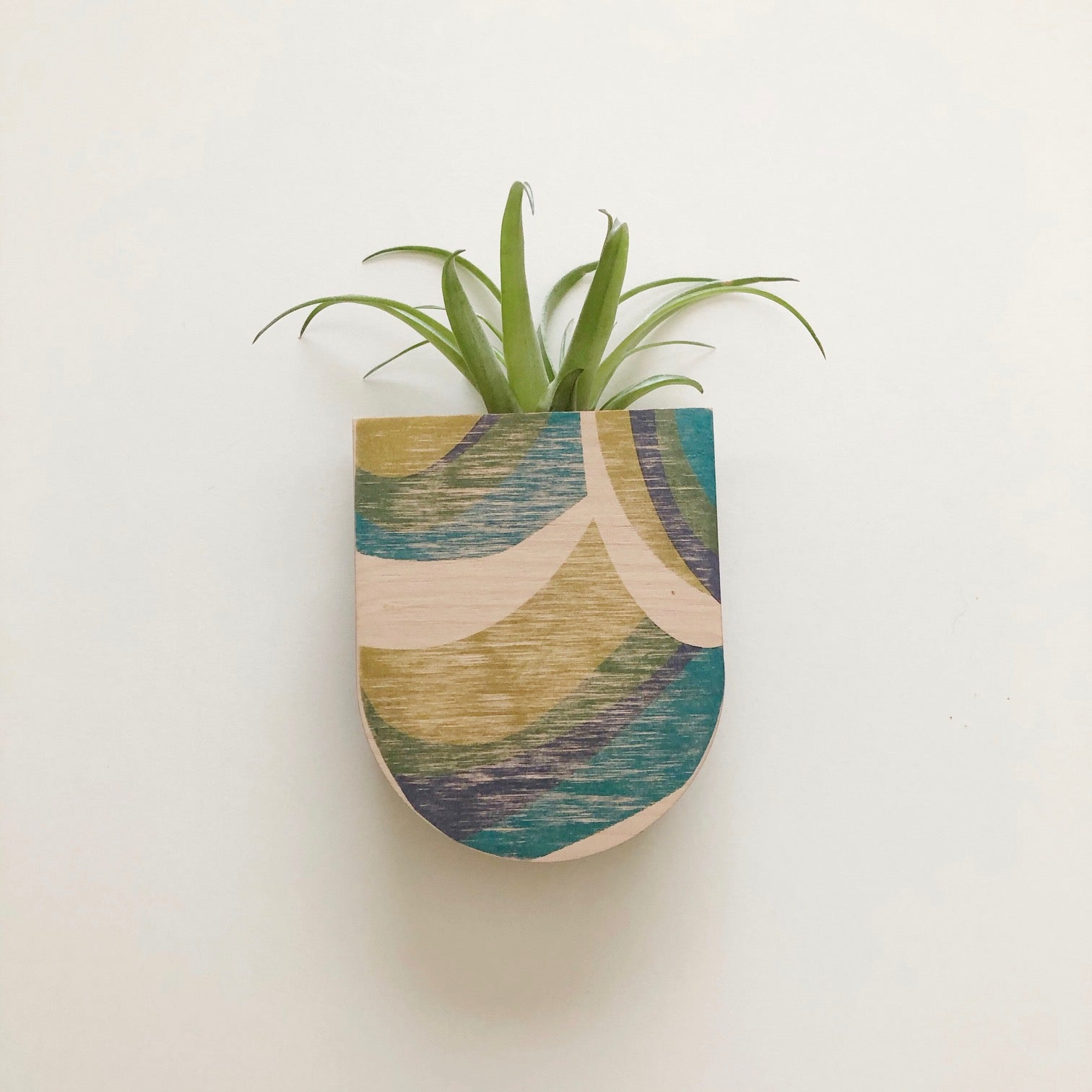 ceramic wall pots for plants Abstract Pocket Wall Planter Vase – stacy wong