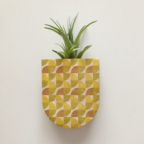 Geometric Pocket Wall Planter Vase