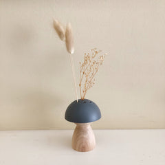 Small Mushroom Vase - Mid Modern Base