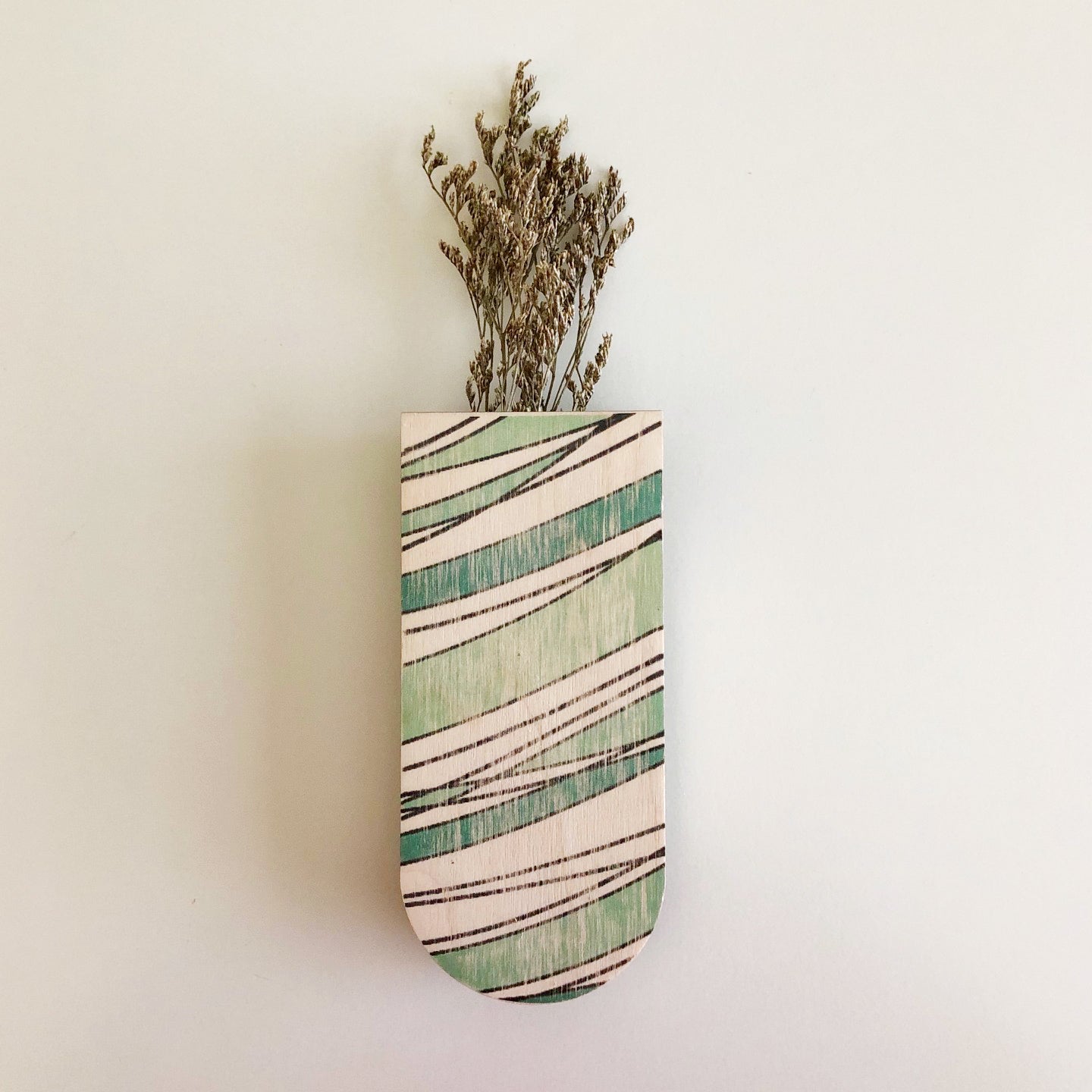 skinny plant pot Riptide Skinny Pocket Wall Planter Vase – stacy wong